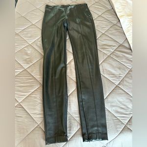 Zara leather legging